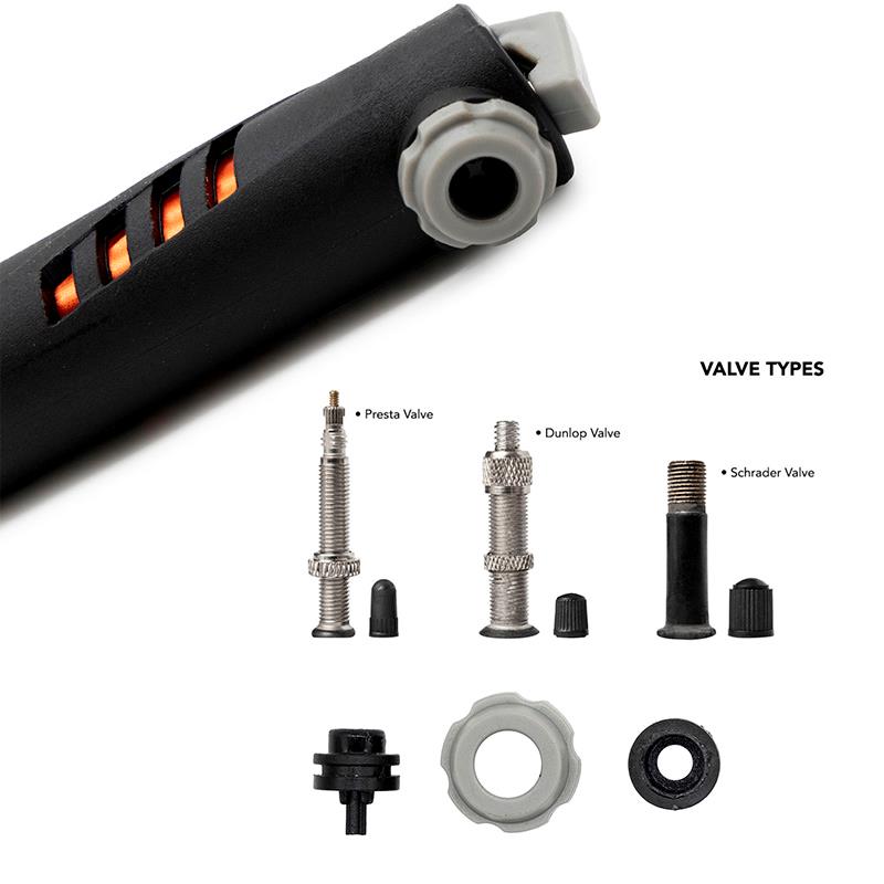 Gonfleur manuel rouge - Ewheel