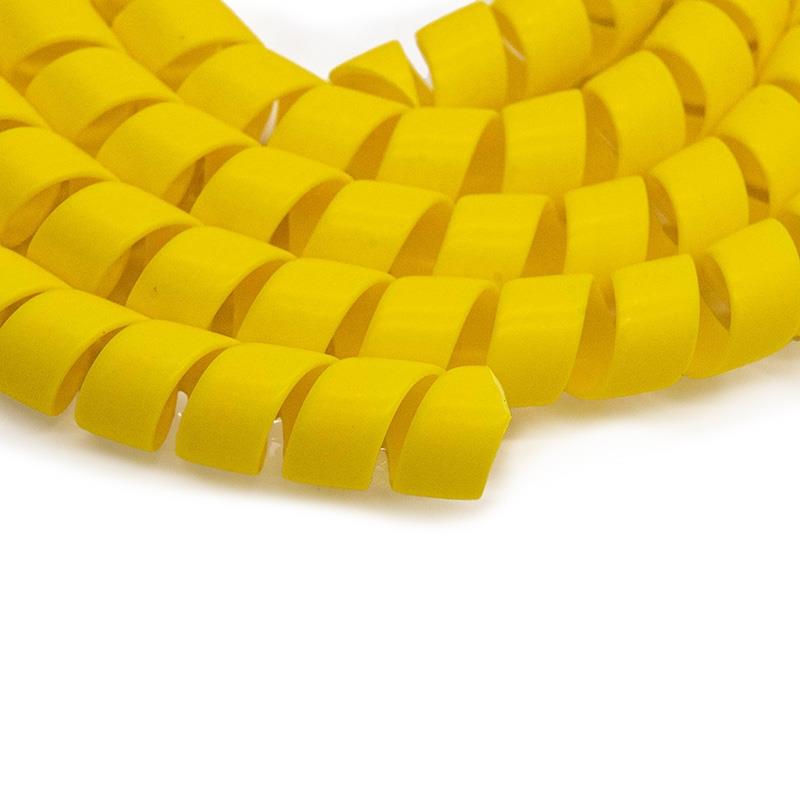 Gaine protége câbles jaune - 110cm
