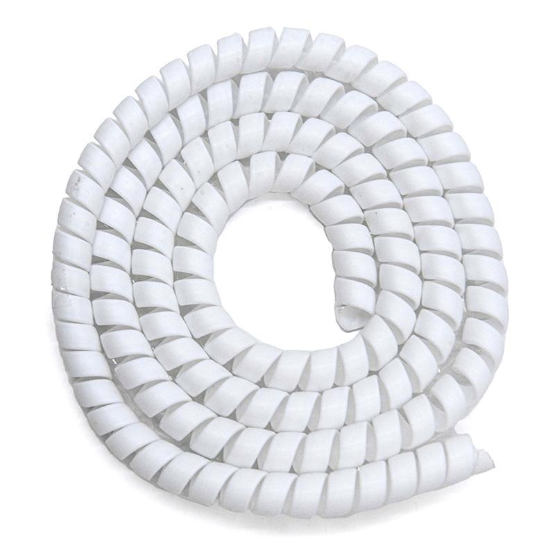 Gaine protége câbles blanc - 110cm