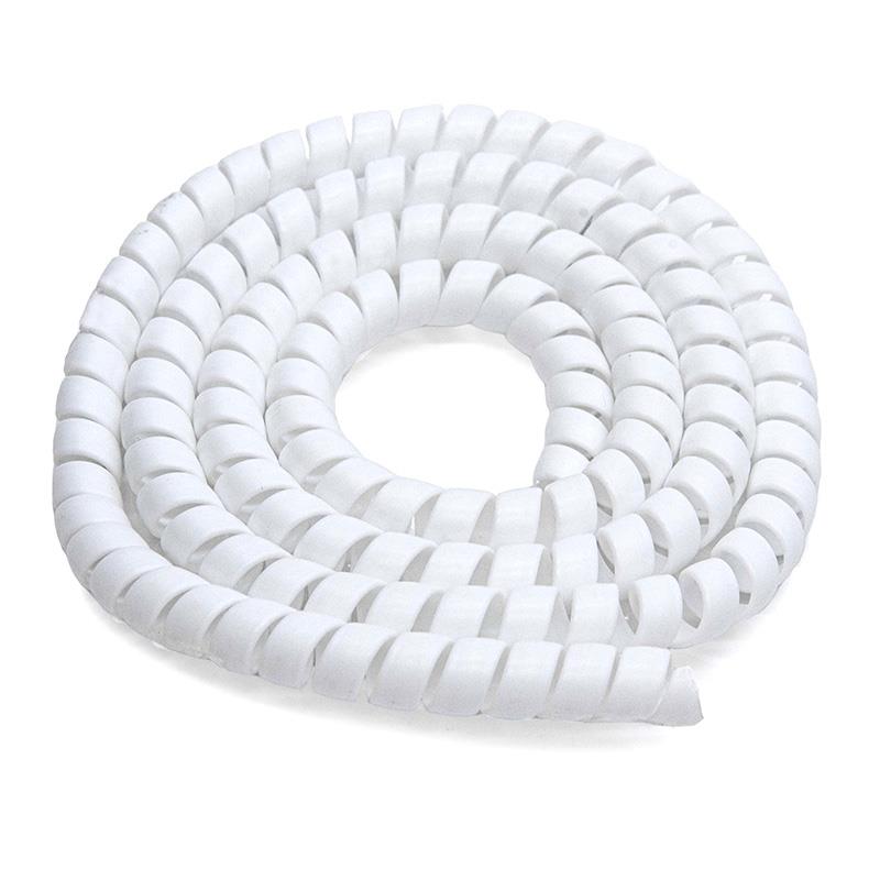 Gaine protége câbles blanc - 110cm