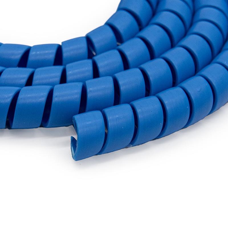 Gaine protége câbles bleu - 110cm