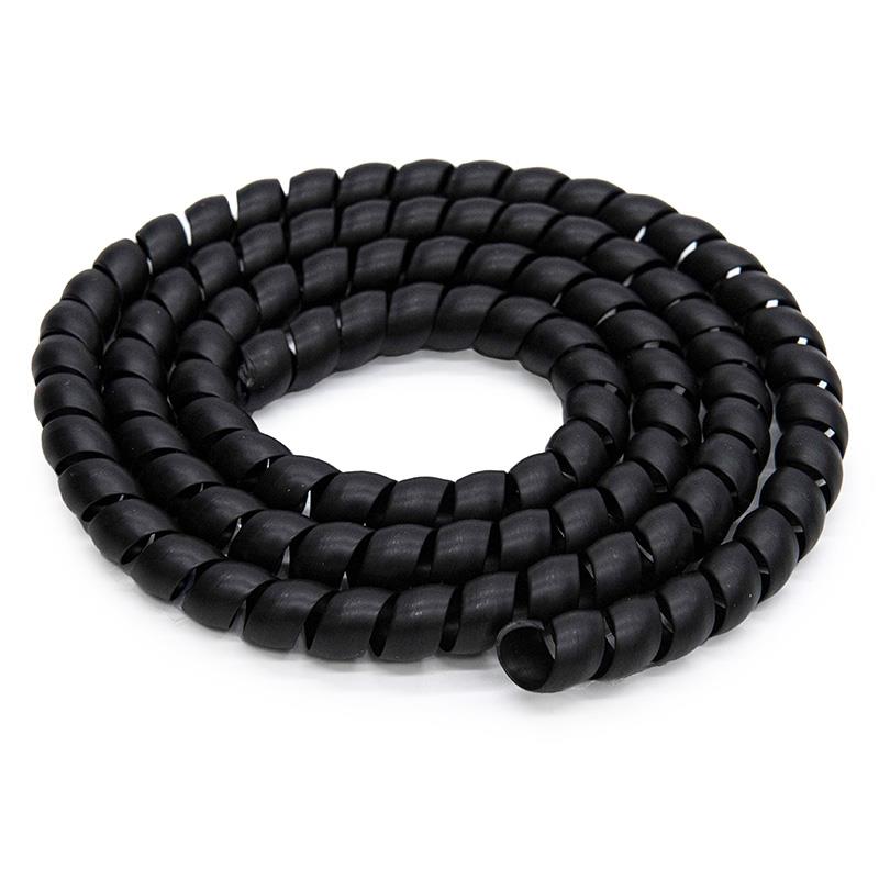 Gaine protége câbles noir - 110cm