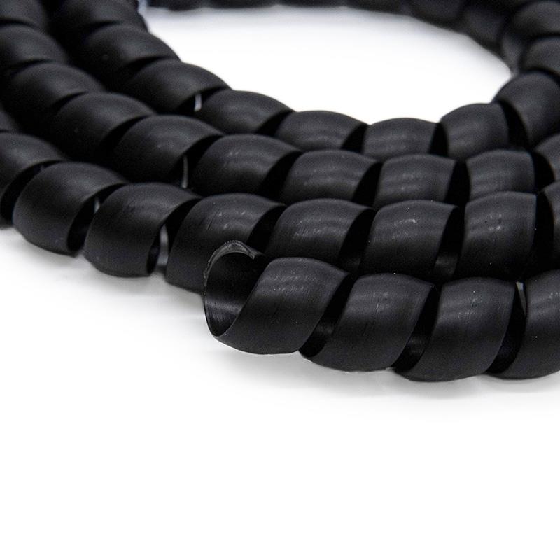 Gaine protége câbles noir - 110cm