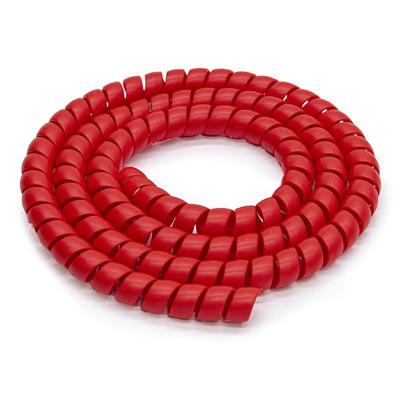 Gaine protége câbles rouge - 110cm