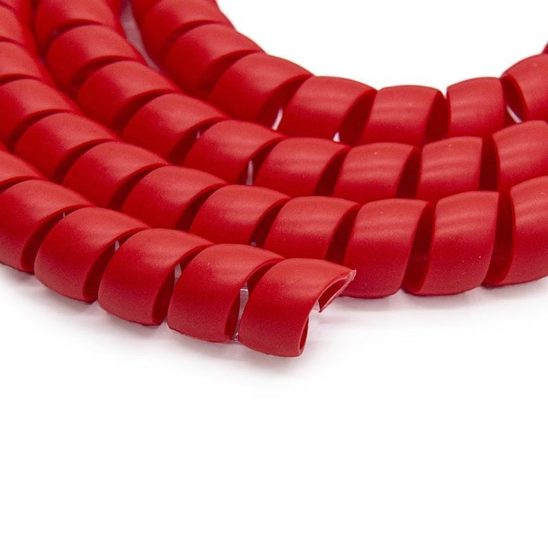 Gaine protége câbles rouge - 110cm
