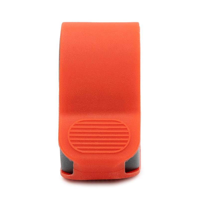 Cache en silicone rouge pour accélérateur - 10pcs