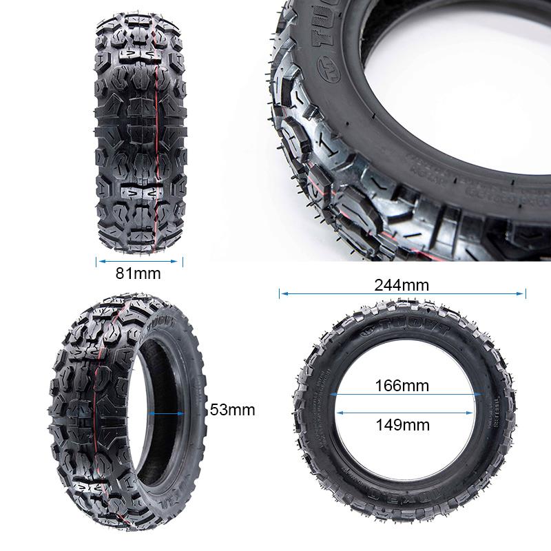 Pneu Tubeless 10x3-6 [TUOVT]
