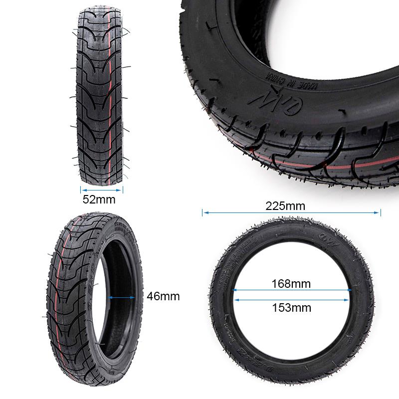 Pneu Tubeless 9,2x2-6,1 [Ewheel]