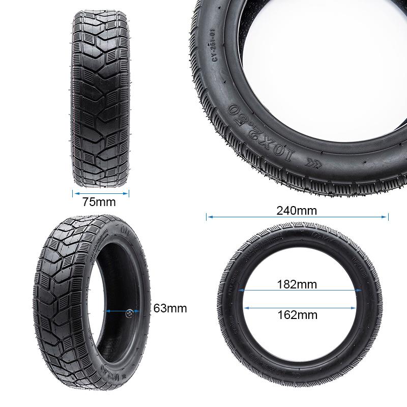 Pneu Tubeless Cityroad 10X2,5-6,5/B60 [Ewheel]