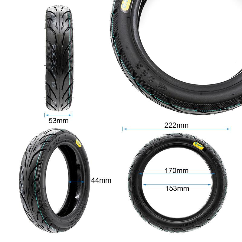 Pneu Tubeless 9x2-6,1 [ROUE]