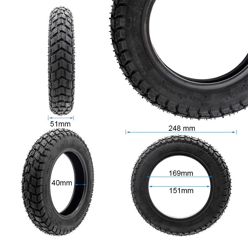 Pneu Tubeless Offroad 10×2-6 [Ewheel]