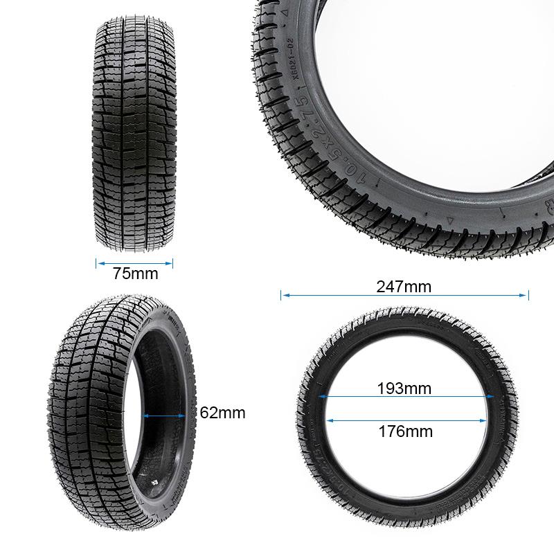 Pneu tubeless Cityroad 10,5x2,75-7 [Xuancheng]
