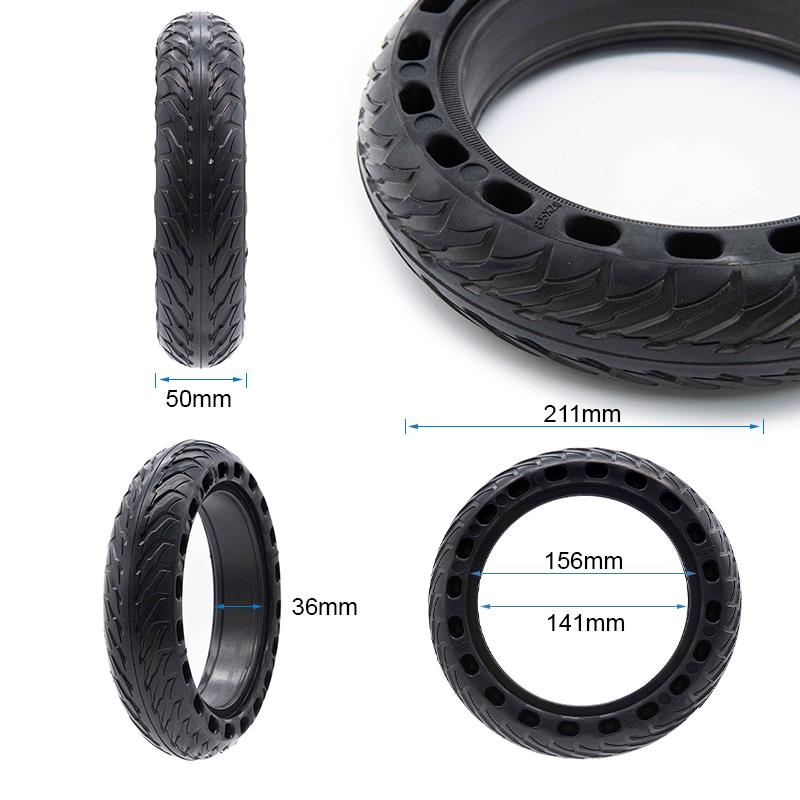Pneu plein 8,5x2 V2 (type Ewheel)