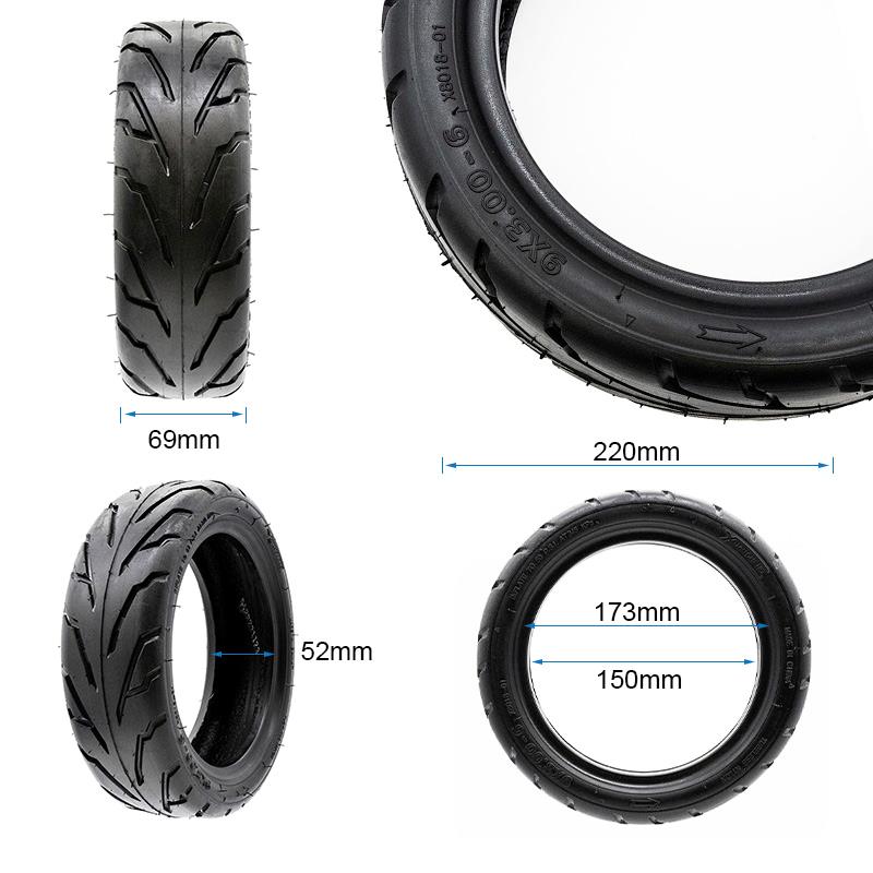 Pneu tubeless Cityroad 9x3-6 [Xuancheng]