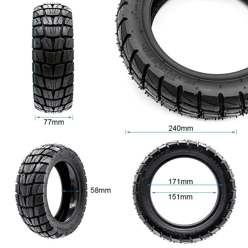 Pneu Tubeless Offroad 255X80-6 [Ewheel] Edition GEL