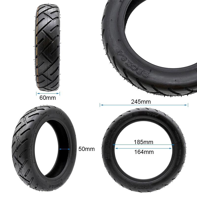 Pneu Tubeless 250x64 [Ewheel]