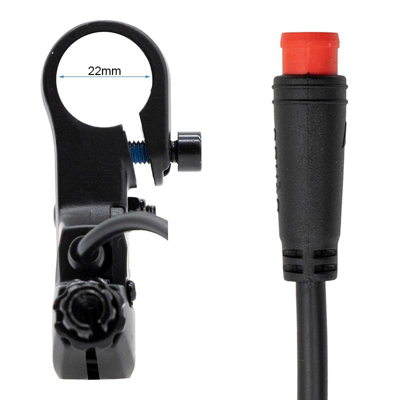 Poignée de frein avec capteur R et L et tendeur - Connecteur étanche
