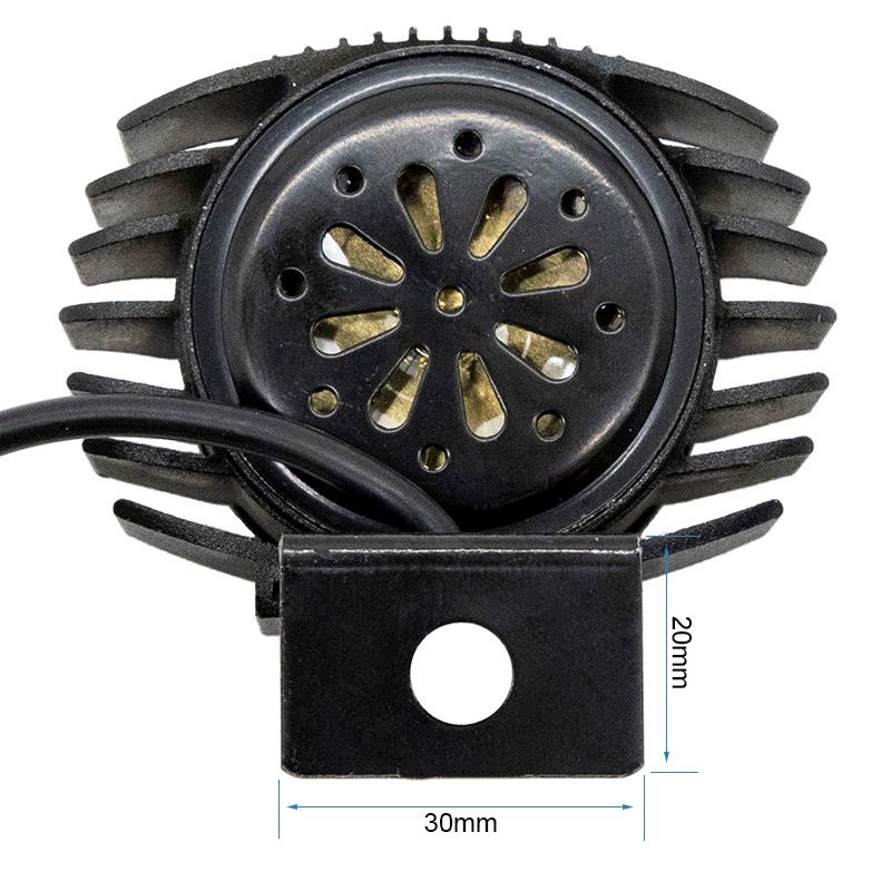 Phare LED avec klaxon FC1 12-72v
