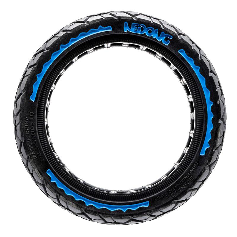 Pneu plein ultraléger Offroad 8,5x2 - bleu [Nedong]