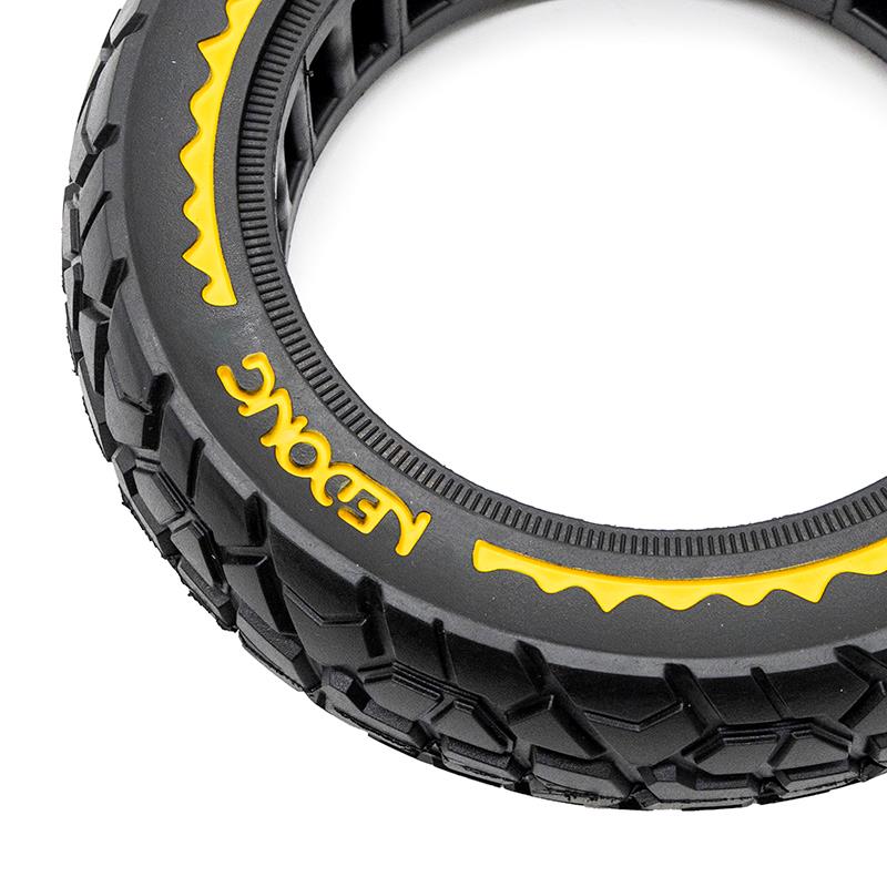 Pneu plein ultraléger Offroad 10x2,5/B44 - jaune [Nedong]