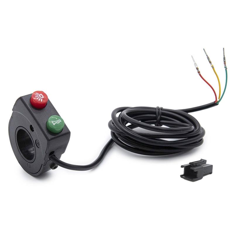 Commutateur avec clignotants, phare et klaxon 2F