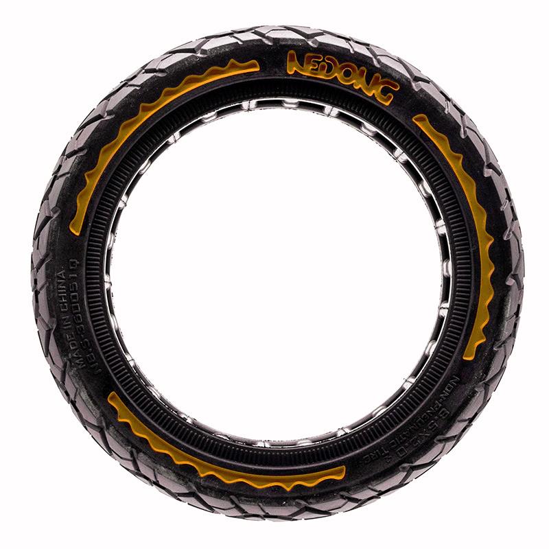 Pneu plein ultraléger Offroad 8,5x2-6,1/B34 - jaune [Nedong]