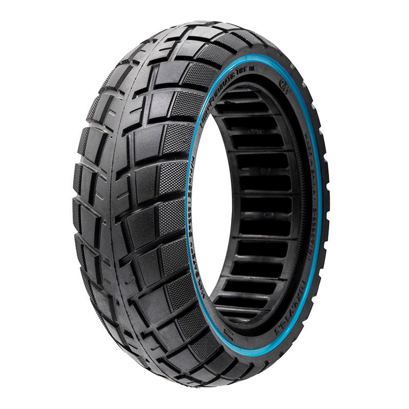 Pneu plein ultraléger Offroad 10x2,75-6,5/B55 - ligne bleue