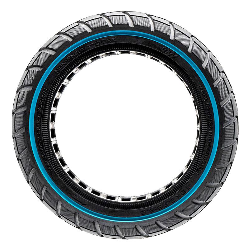 Pneu plein ultraléger Offroad 10x2,75-6,5/B55 - ligne bleue [Ewheel]