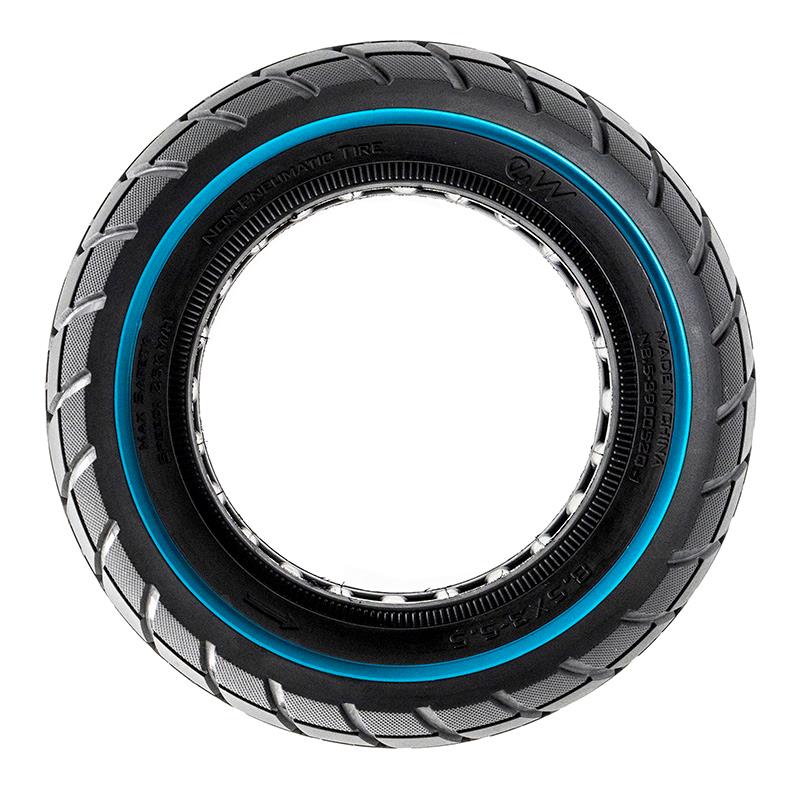 Pneu plein ultraléger Offroad 8,5x3-5,5/B40 - ligne bleue [Ewheel]