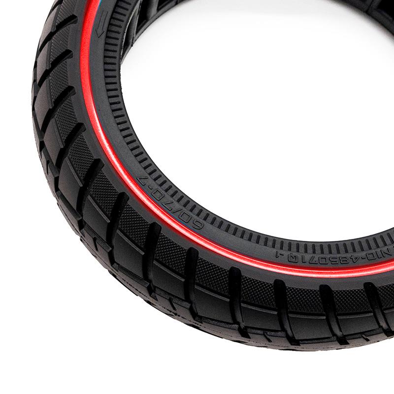 Pneu plein ultraléger Offroad 60/70-7/B50 - ligne rouge [Ewheel]