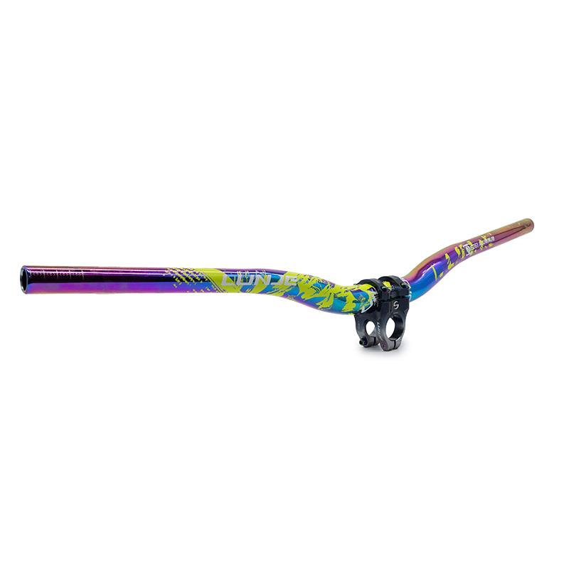 Guidon de 720mm avec élévation 25mm multicolore 2