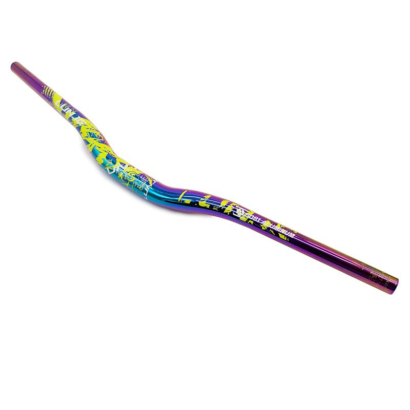 Guidon de 720mm avec élévation 25mm multicolore 2