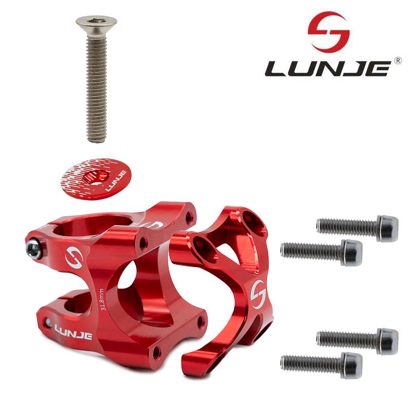 Potence pour guidons de 31,8mm EWPM-002 rouge