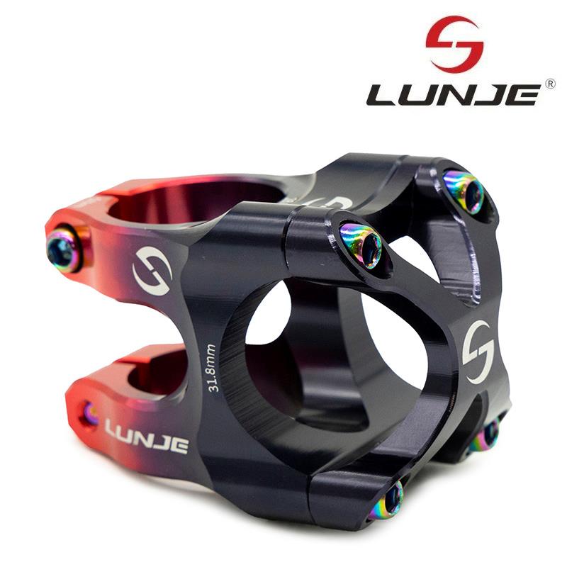 Potence pour guidons de 31,8mm EWPM-002 noir-rouge