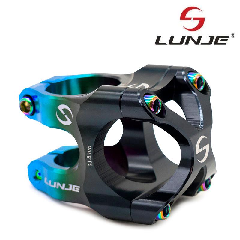 Potence pour guidons de 31,8mm EWPM-002 noir-bleu