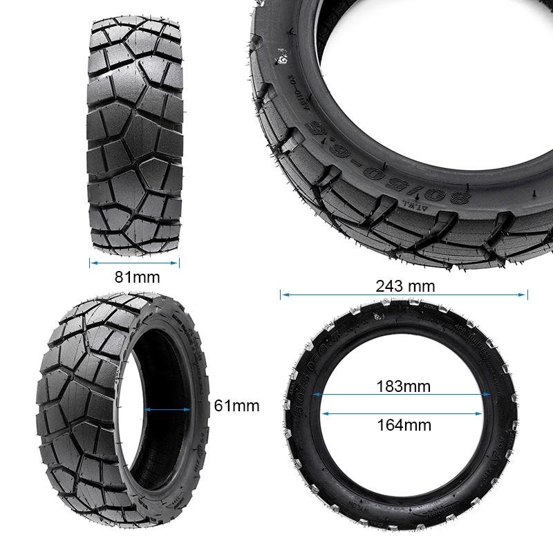 Pneu Tubeless 80/50-6,5 [Aoxin]