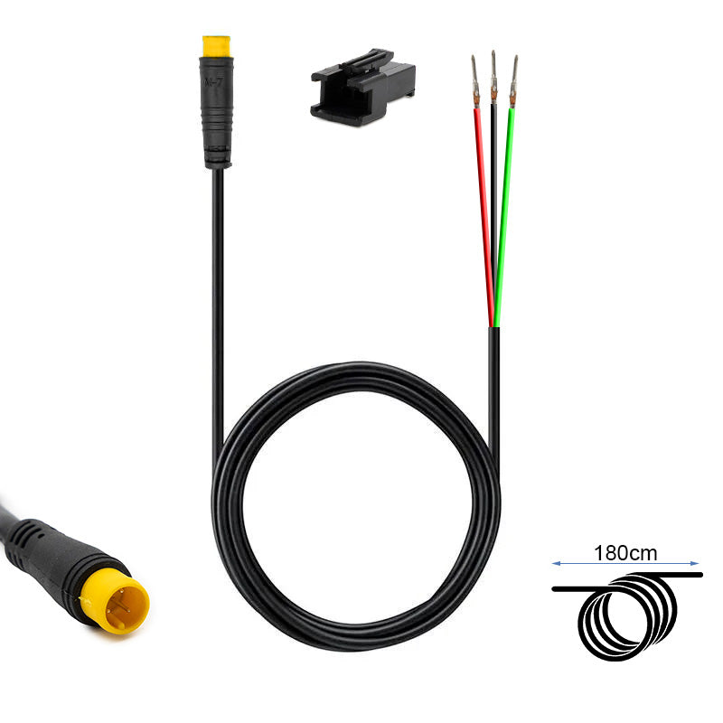Clé de contact avec voltmètre - connecteur étanche