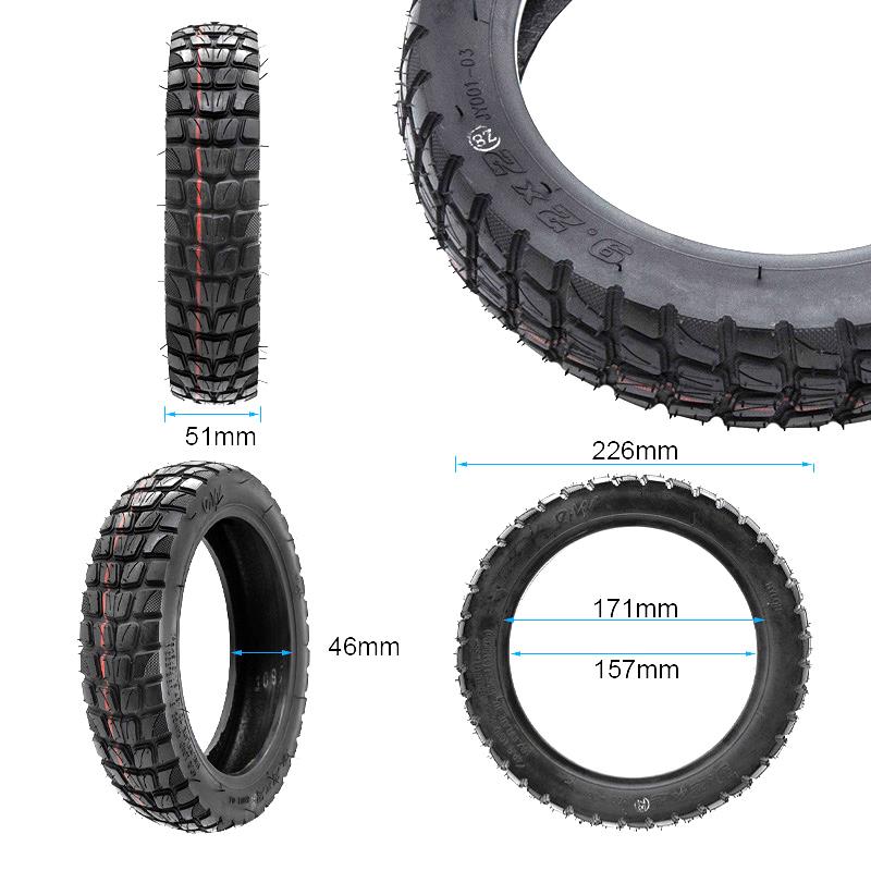 Pneu Tubeless 9,2x2-6,1 [Ewheel]