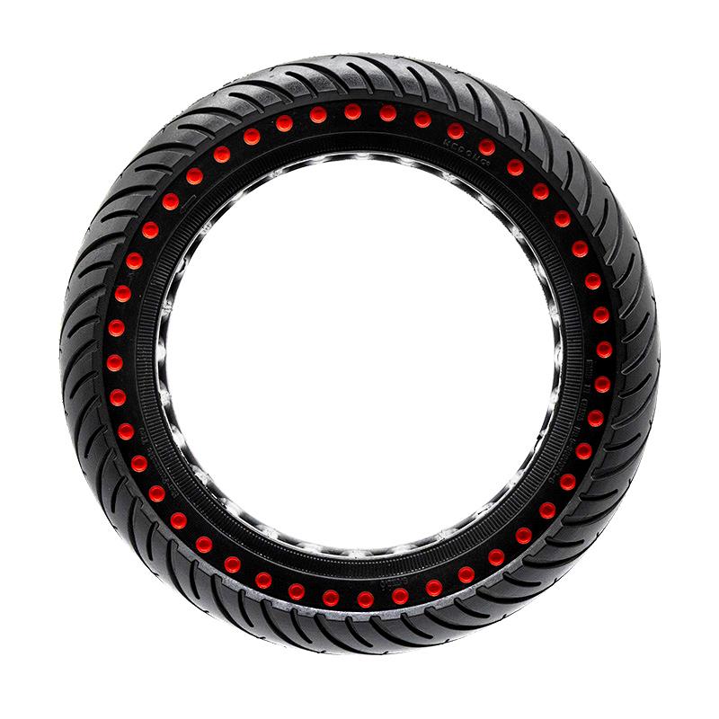 Pneu plein ultraléger 8,5x2-6,1/B34 - points rouges [Nedong]