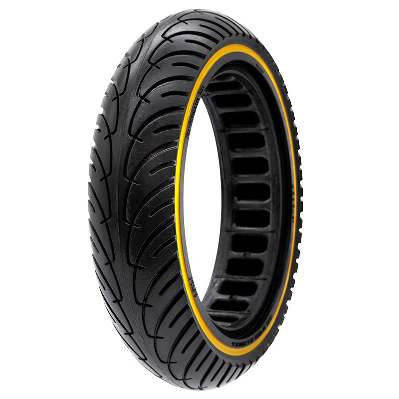 Pneu plein ultraléger 8,5x2-6,1/B34 - ligne jaune [Nedong]