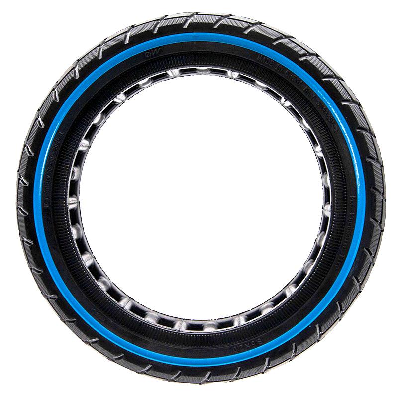 Pneu plein ultraléger  offroad 8,5x2-6,1/B34 ligne bleue [Ewheel]