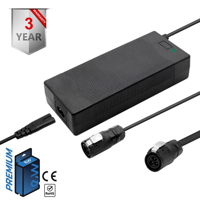 Chargeur premium 52V (sortie 58,8v) 2A connecteur LP16 pour Dualtron Mini [Ewheel]