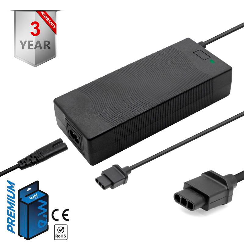 Chargeur premium 48V (sortie 53,2v) 2A pour NIU - connecteur SJT-125E