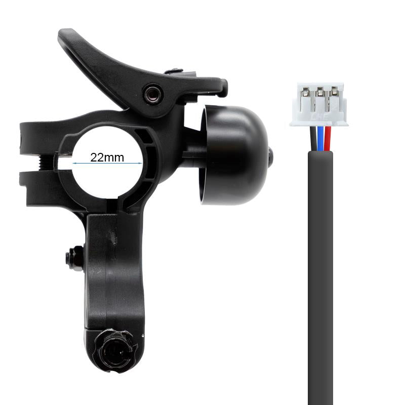 Poignée de frein L avec cloche Ninebot E2/E2 Plus [Ninebot] - Connecteur JST ZH