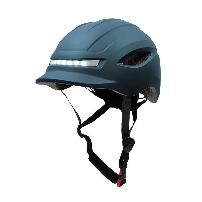 Casque avec lumière CP02 bleu taille unique
