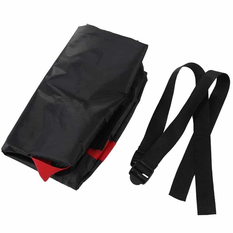 Housse en tissu imperméable 100x40x20 cm rouge