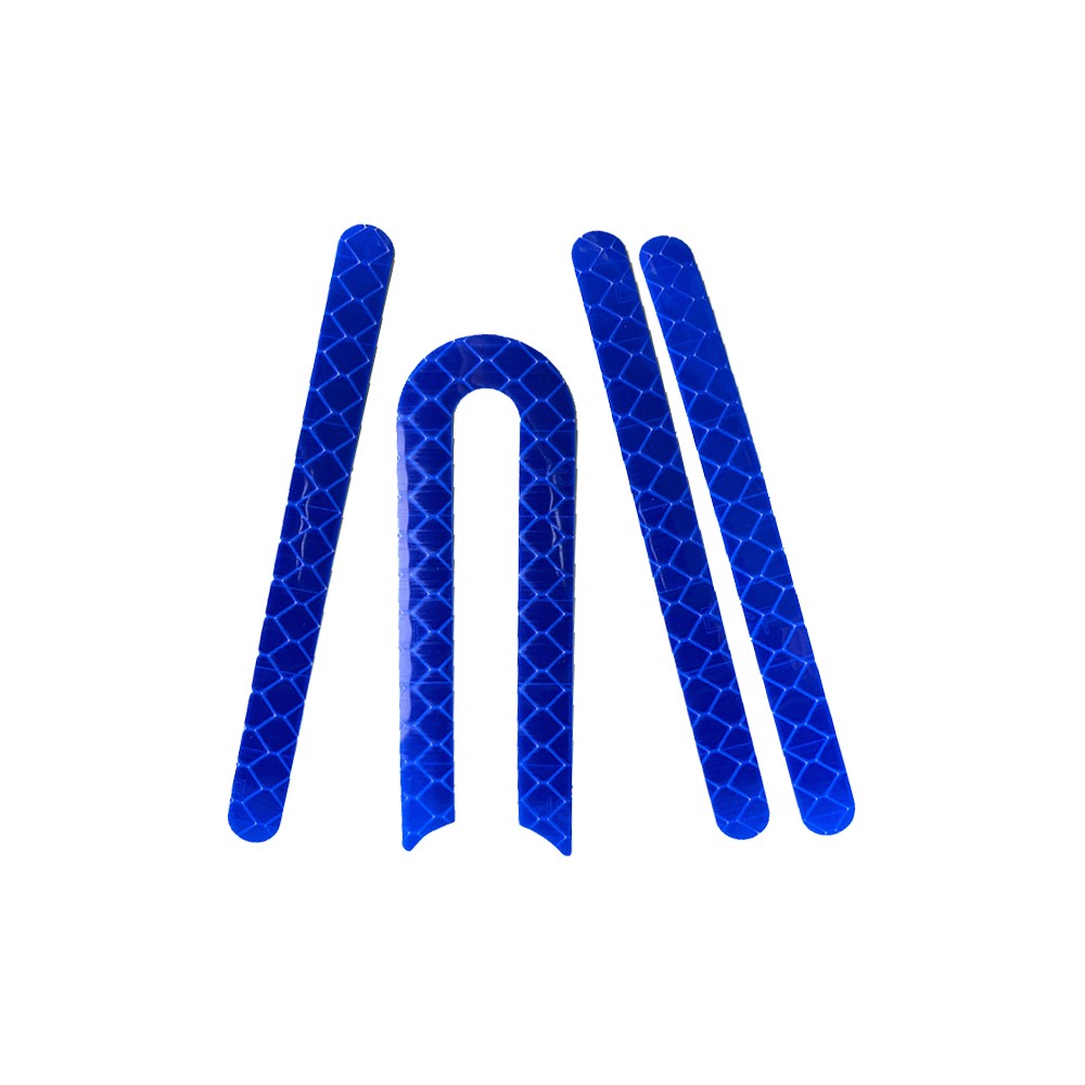 Stickers cache axe de roue Xiaomi M365 & M365 Pro (plusieurs couleurs) (Bleu)