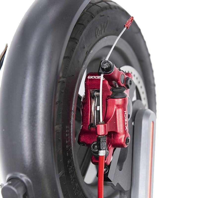 Etrier de frein semi-hydraulique L rouge [Xtech]