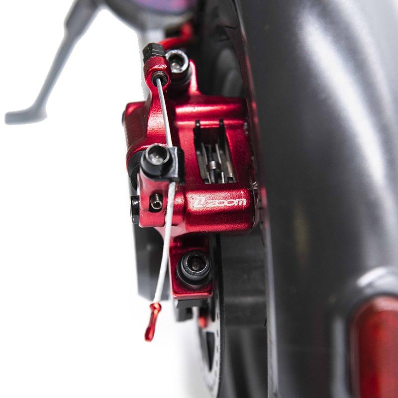 Etrier de frein semi-hydraulique L rouge [Xtech]