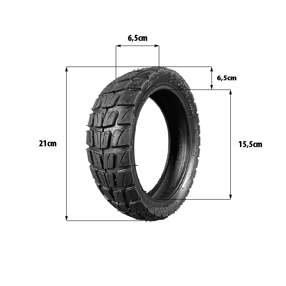 Pneu 8,5x3 Dualtron Mini semi offroad
